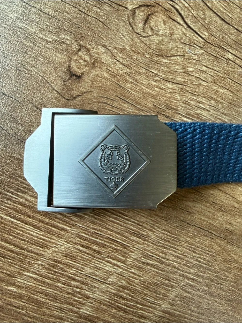 Kids tiger scout Navy Webbing Belt (1 belt)